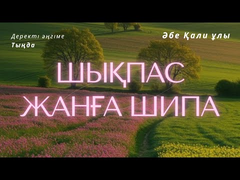 Видео: ШЫҚПАС ЖАНҒА ШИПА. #аудиокітап #әңгіме