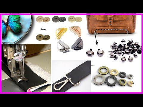 Видео: Фурнитура для изготовления сумок. Где я покупаю фурнитуру?Natalie Erim