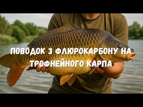 Видео: Як зв’язати поводок на коропа з флюрокарбону 🎣 Покрокова інструкція