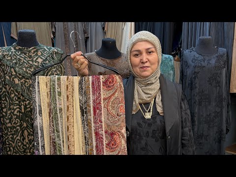 Видео: Садовод Айнура🌹🌹🌹Турецкие нарядные платья и платки красивые получили🥰🌹💖