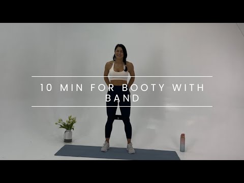 Видео: 10 min booty workout with a band/ 10 хв для сідниць з резинкою