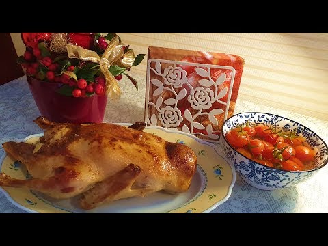 Видео: Рождественская утка!!!Плов в утке!!