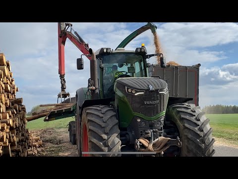 Видео: Вахта в Апреле,снова ветровал,дробилка в работе ..