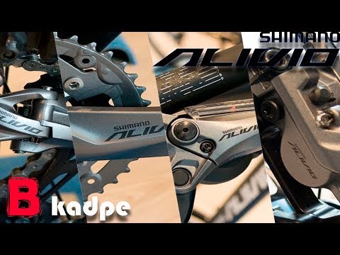 Видео: Group Set Shimano Alivio m4000 - Груп Сет Alivio из Китая