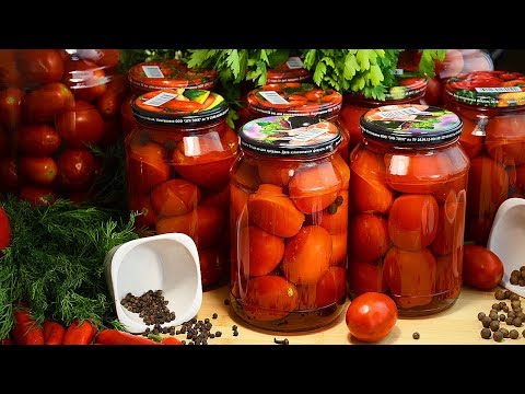 Видео: Мамины ПОМИДОРЫ на Зиму БЕЗ УКСУСА – Так ВКУСНО, что выпьешь даже рассол!