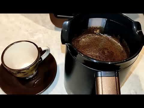 Видео: Кофе по-турецки из зернового.Турка Gorenje 730 Т