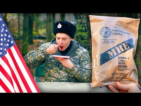 Видео: =Обзор ИРП= АМЕРИКАНСКИЙ сухпай. Что едят в USA армии. MRE №1