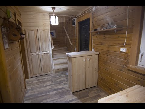 Видео: Изготовление тумбы, лестницы, 2 шкафа / ступенька48