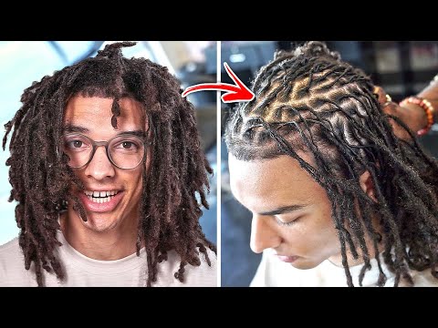 Видео: Белый парень идёт в чёрный салон — ТРАНСФОРМАЦИЯ Дредлоков