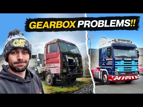 Видео: КЛАССИЧЕСКИЕ ПРОБЛЕМЫ С КОРОБКОЙ ПЕРЕДАЧ SCANIA 143 V8!!