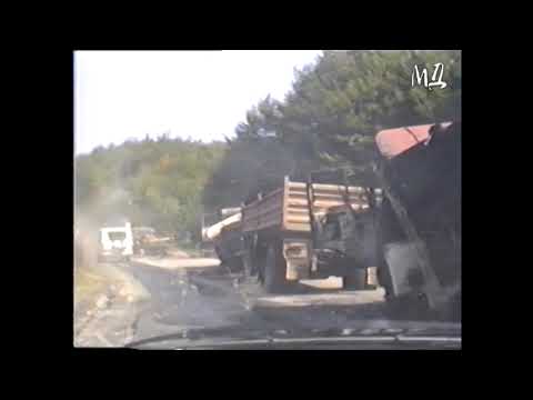 Видео: Црни врх 11.9. 1992. пут од Цапарди према Зворнику