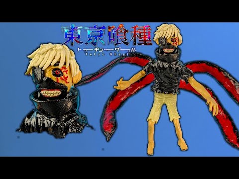 Видео: Канеки Кен из пластилина Tokyo Ghoul