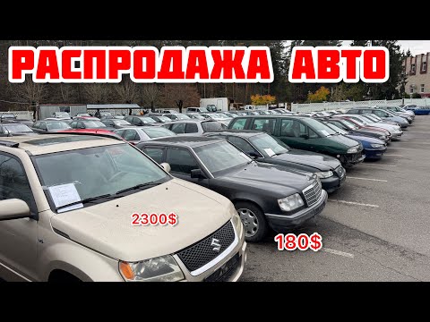 Видео: Авторынок посмотрели самые дешёвые авто на распродаже в Минске