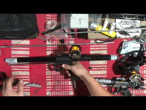 Видео: Обзор подводного ружья РПП 4М, РПП 5ЕХ. Обзор принадлежностей для подводной охоты.