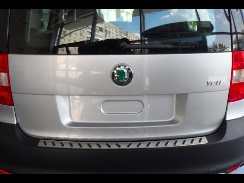Видео: Как снять задний бампер на Шкода Йети Skoda Yeti