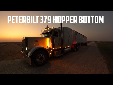 Видео: Peterbilt 379 Hopper Bottom Trucking (Владелец-оператор Trucking)