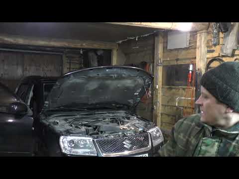 Видео: Однако насос охлаждения накрылся. Сузуки Гранд Витара