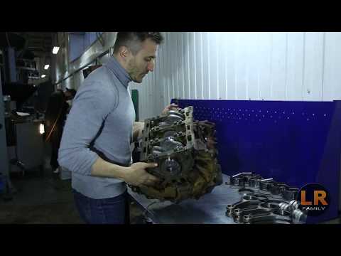 Видео: Сборка шорт блока Discovery 2.7. Сервис LR Family