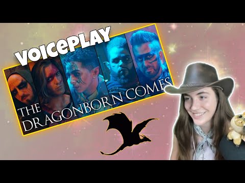 Видео: Эпично!! | Dragonborn Comes Skyrim VoicePlay при участии Омара Кардоны | Реакция юных поклонников...