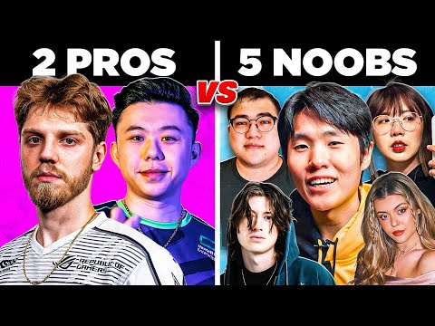 Видео: 2 ПРОФИ против 5 НУБЛОВ! Смогут ли Demon1 и Деррек победить OfflineTV?