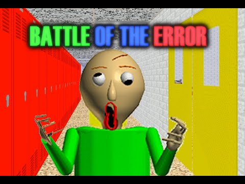 Видео: БИТВА ЗА ОШИБКУ - декомпилированный мод Baldi's basics v1.4.3