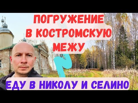 Видео: Погружение в МЕЖУ Костромской области: еду в село Никола и деревню Селино