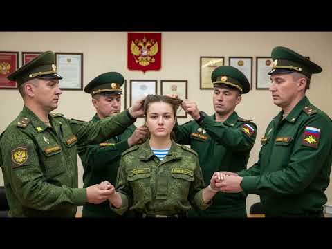 Видео: Они отрезали ей волосы 😱 Через 5 минут часть оцепил спецназ по её приказу 💥