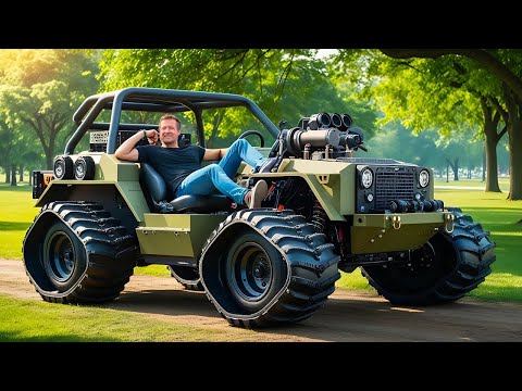 Видео: 28 Невероятных Средств Передвижения в Мире, От Которых Ты Офигеешь