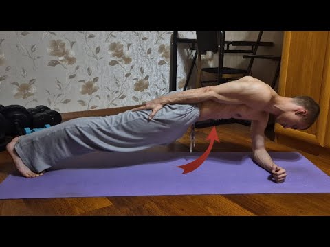 Видео: Планка для пресса 10 минут | Сжигаем жир и укрепляем мышцы