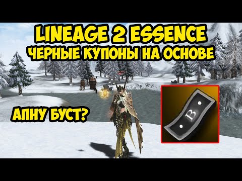 Видео: Буст с черных купонов на основе в Lineage 2 Essence.