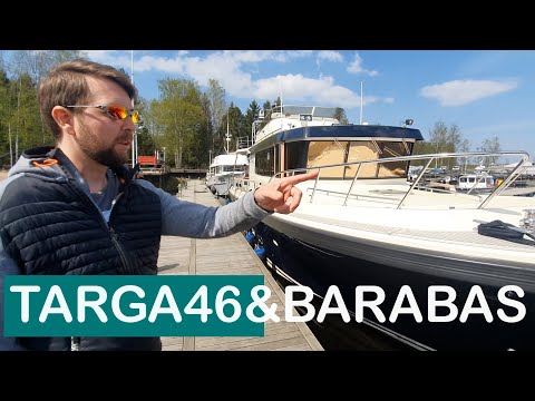 Видео: Targa 46 Тест драйв на Неве #Targa46 #Targa 46 обзор