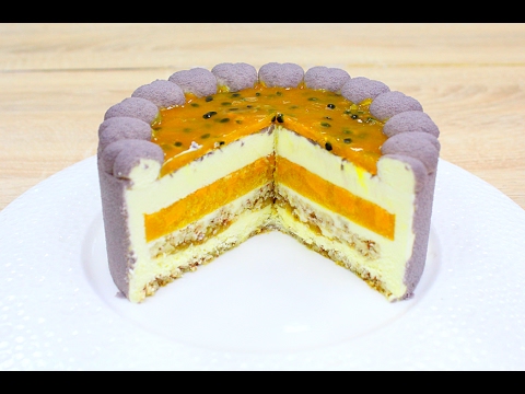 Видео: Муссовый Торт Тропический / Mousse Tropical Cake