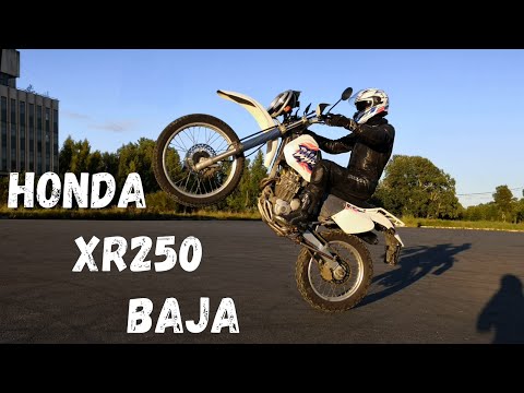 Видео: Обзор Honda XR250 Baja. Максимум эндуро в туристическом мотоцикле.