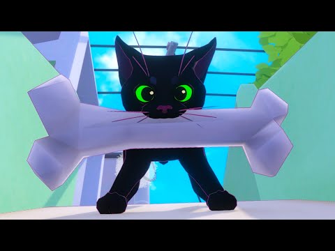 Видео: Маленький Черный Котик #7 Бонус Little Kitty, Big City на Пурумчата
