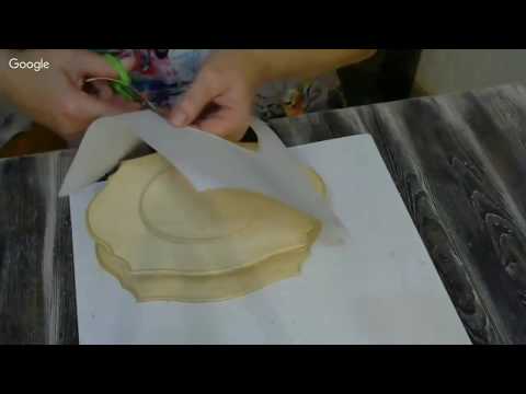 Видео: Шкатулка прованс. Вакула Галина. август 2017г