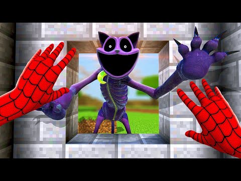 Видео: Создание базы Minecraft против CATNAP — Bonelab VR Mods