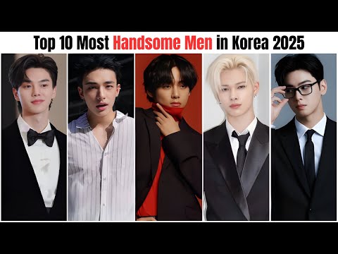 Видео: 10 самых красивых мужчин Кореи 2025 года