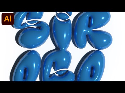 Видео: РЕАЛИСТИЧНЫЙ 3D ТЕКСТ ЗА 2 МИНУТЫ | Урок Adobe Illustrator для начинающих
