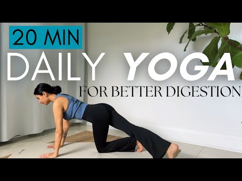 Видео: 20-МИНУТНАЯ ЕЖЕДНЕВНАЯ ЙОГА || Для улучшения пищеварения (Йога с Нэнси)