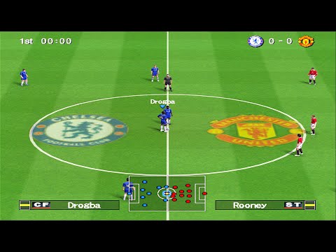 Видео: Победа над одиннадцатью 10: «Челси» против «Манчестер Юнайтед» | PS2