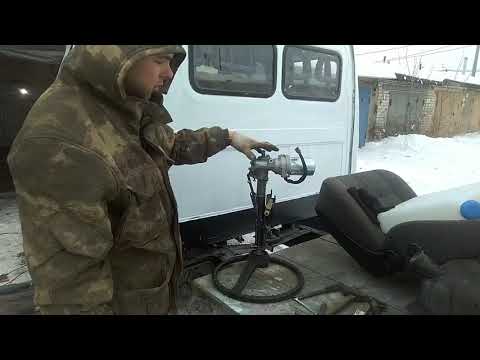 Видео: Переоборудование газели Фермер. Установка ЭУР.