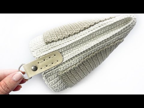 Видео: Пошаговые мастер-классы по вязанию сумок крючком! Два урока в одном ролике