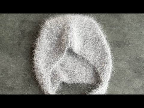 Видео: Чепчик из Ангоры