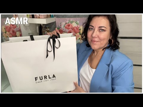 Видео: ASMR🛍️ПОКУПКИ 5ч👜FURLA🥰АКСЕССУАРЫ FURLA/ASMR SHOW AND TELL SHOPPING IN SOCHI