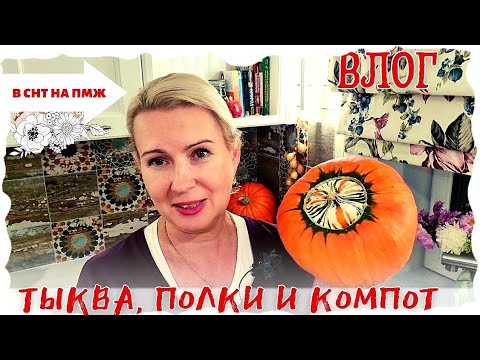 Видео: ВЛОГ | НОВЫЕ ПОЛКИ | ТЕСТ ТЫКВЫ | МЯСО ТЫКВОЙ НЕ ИСПОРТИШЬ