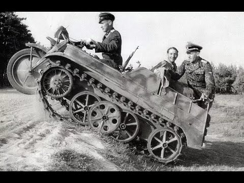 Видео: Sd.Kfz. 2.Kettenkrad HK 101. Необычный мотоцикл Вермахта.(Перезалив по авторским правам)