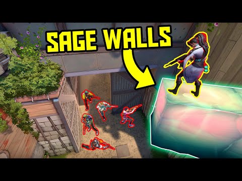 Видео: СТЕНЫ ГЕНИЯ МУДРЕЦА В VALORANT