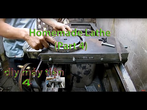 Видео: Самодельный токарный станок -  (часть 4)