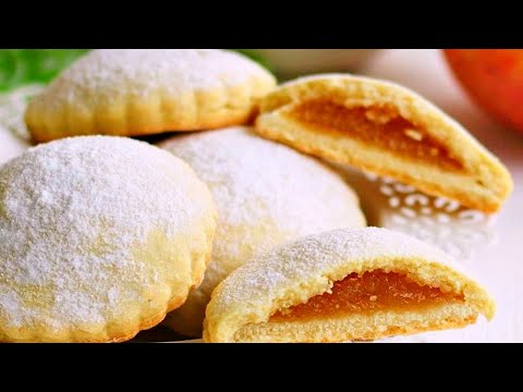 Видео: Очень вкусное печенье с вареньем!!Тает во рту!