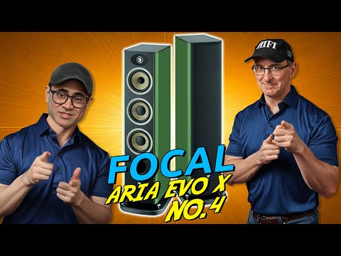 Видео: Обзор напольных колонок Focal ARIA Evo X No.4